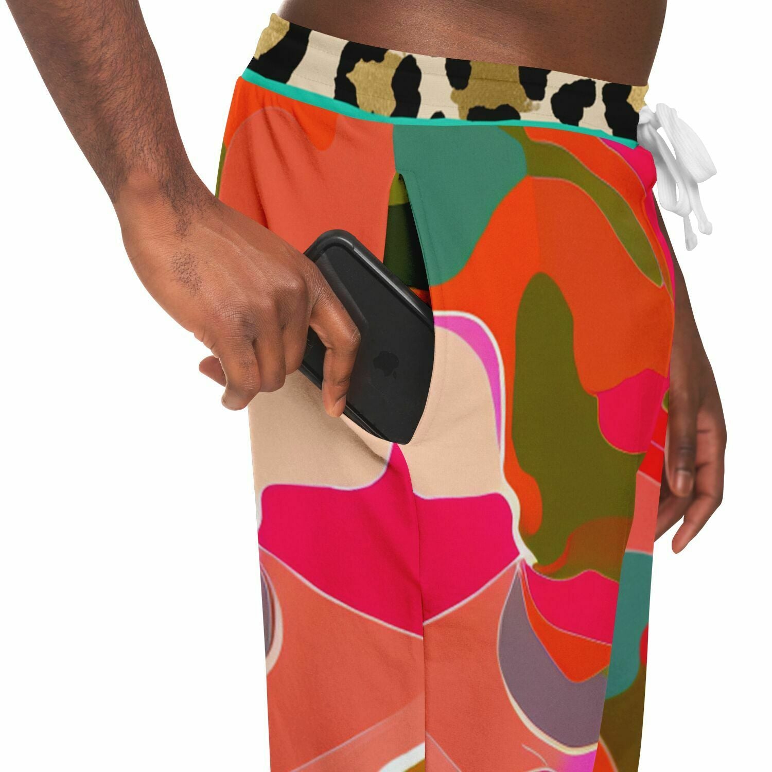 Scottsdale Orange Camo Eco-Poly Unisex Joggers