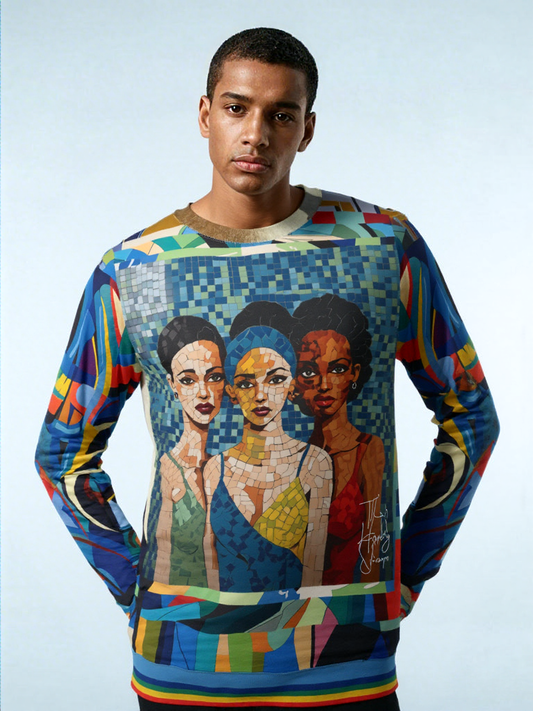 Shades of Sisterhood - More Lusciousness Unisex Sweatshirt (Gold Label)