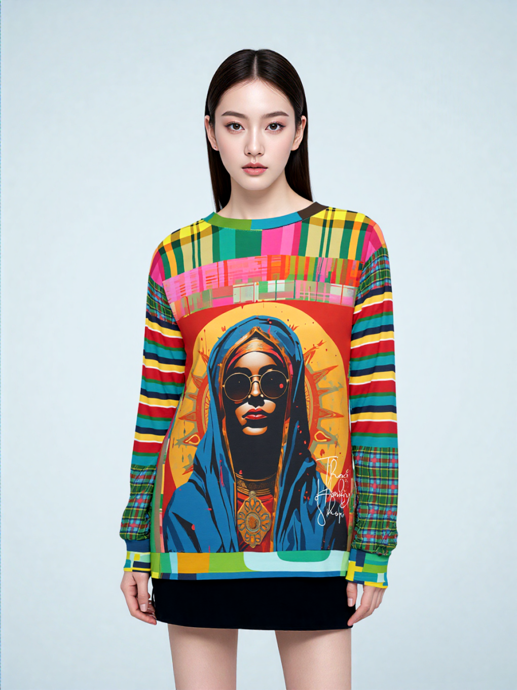 Sista Solja Rugby Stripe Unisex Sweatshirt (Gold Label)