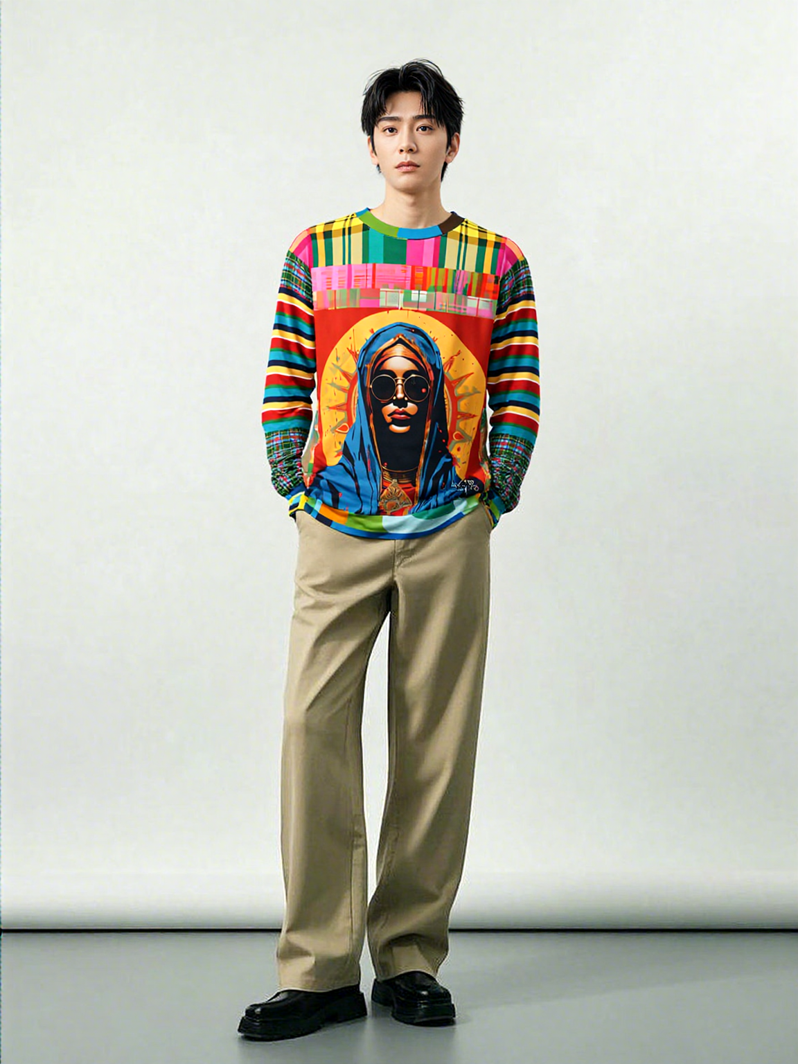 Sista Solja Rugby Stripe Unisex Sweatshirt (Gold Label)