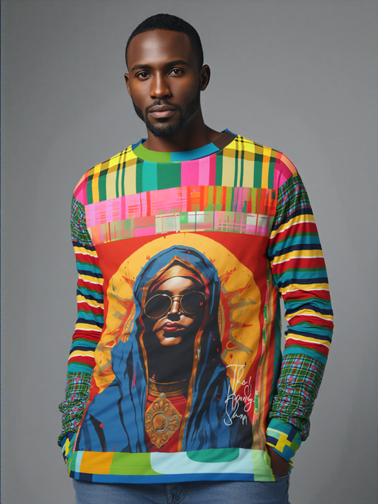 Sista Solja Rugby Stripe Unisex Sweatshirt (Gold Label)