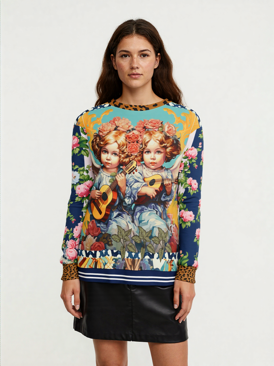 Songs of an Angel - Cherubs at Play Unisex Sweatshirt (Gold Label)