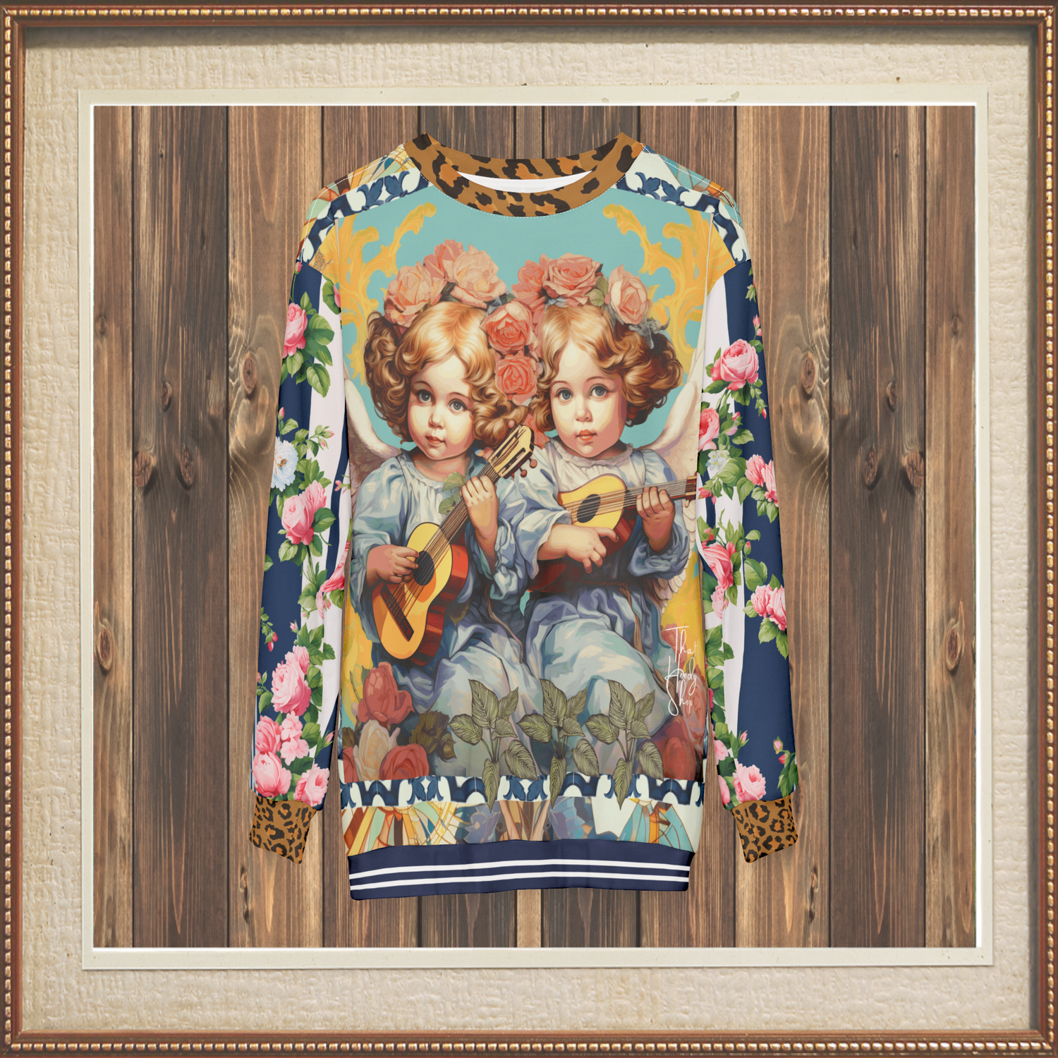 Songs of an Angel - Cherubs at Play Unisex Sweatshirt (Gold Label)