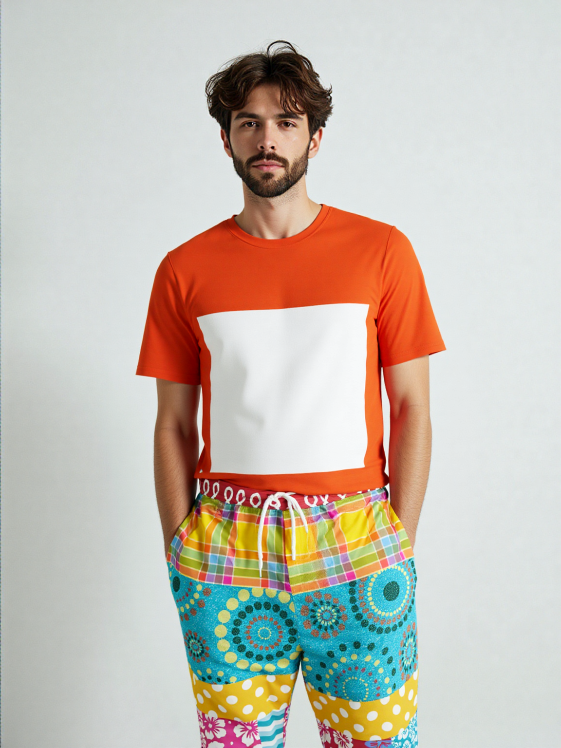 Maui Waui Squiggly Hawaiian Eco-Poly Unisex Joggers