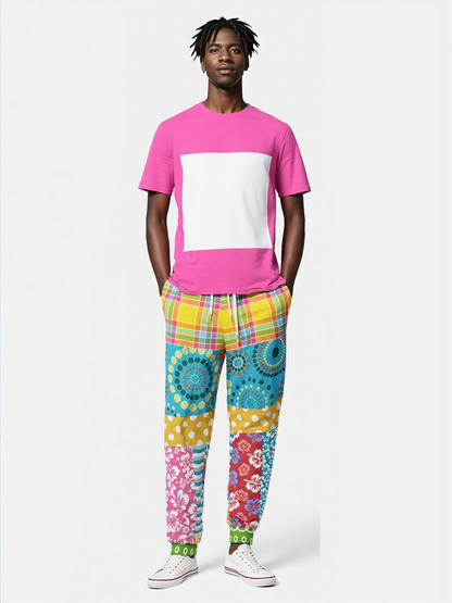 Maui Waui Squiggly Hawaiian Eco-Poly Unisex Joggers