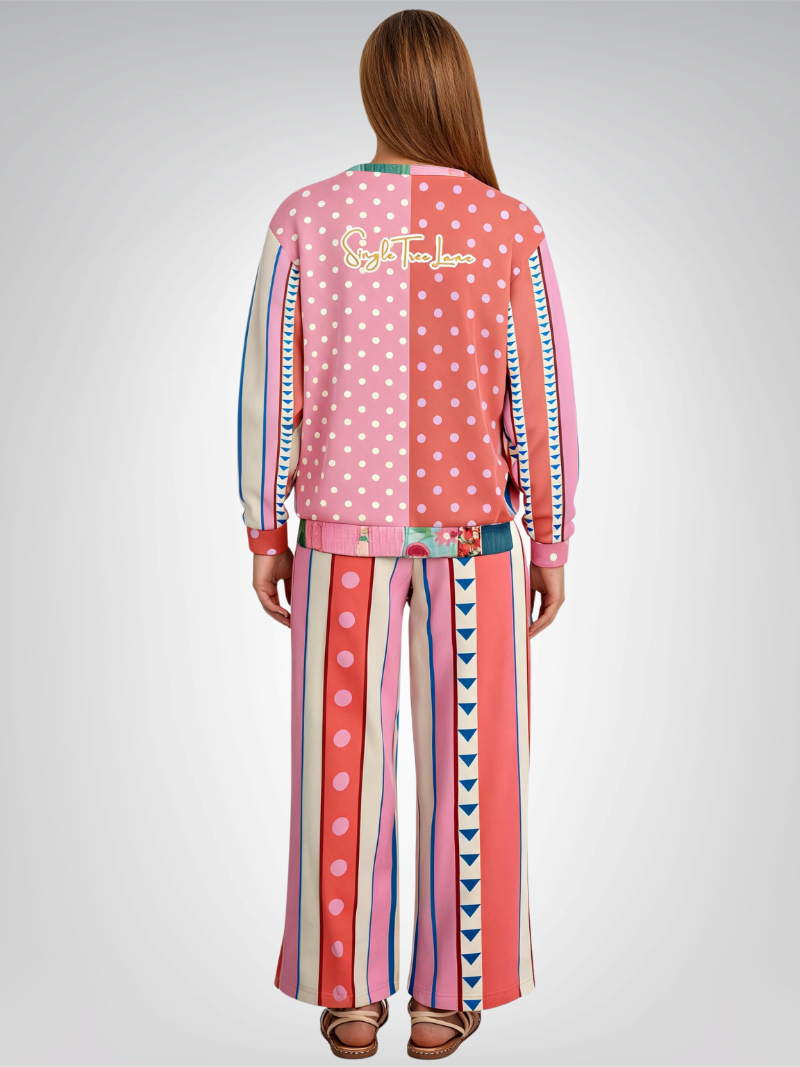 Split Decision Stripe Heavyweight Unisex Cardigan