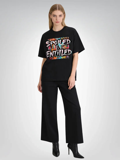 Spoiled &amp;  Entitled™ + STL Essential Cotton T-Shirt