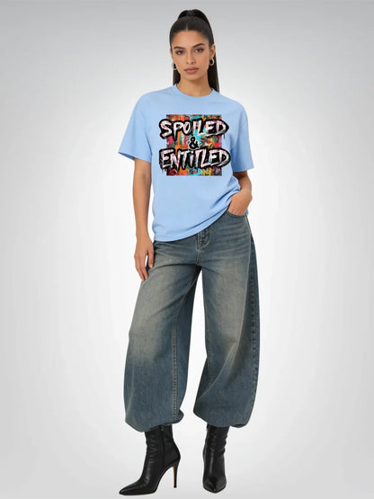 Spoiled &amp;  Entitled™ + STL Essential Cotton T-Shirt