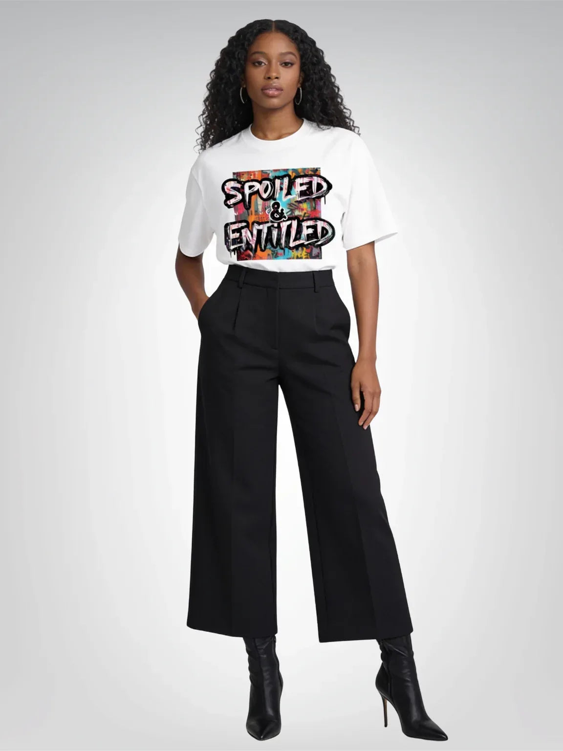 Spoiled &amp;  Entitled™ + STL Essential Cotton T-Shirt