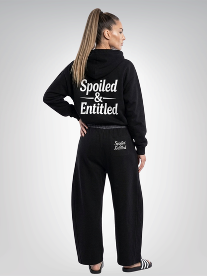 Spoiled &amp;  Entitled™ + STL Contrast Plaid Boxy Zip Hoodie
