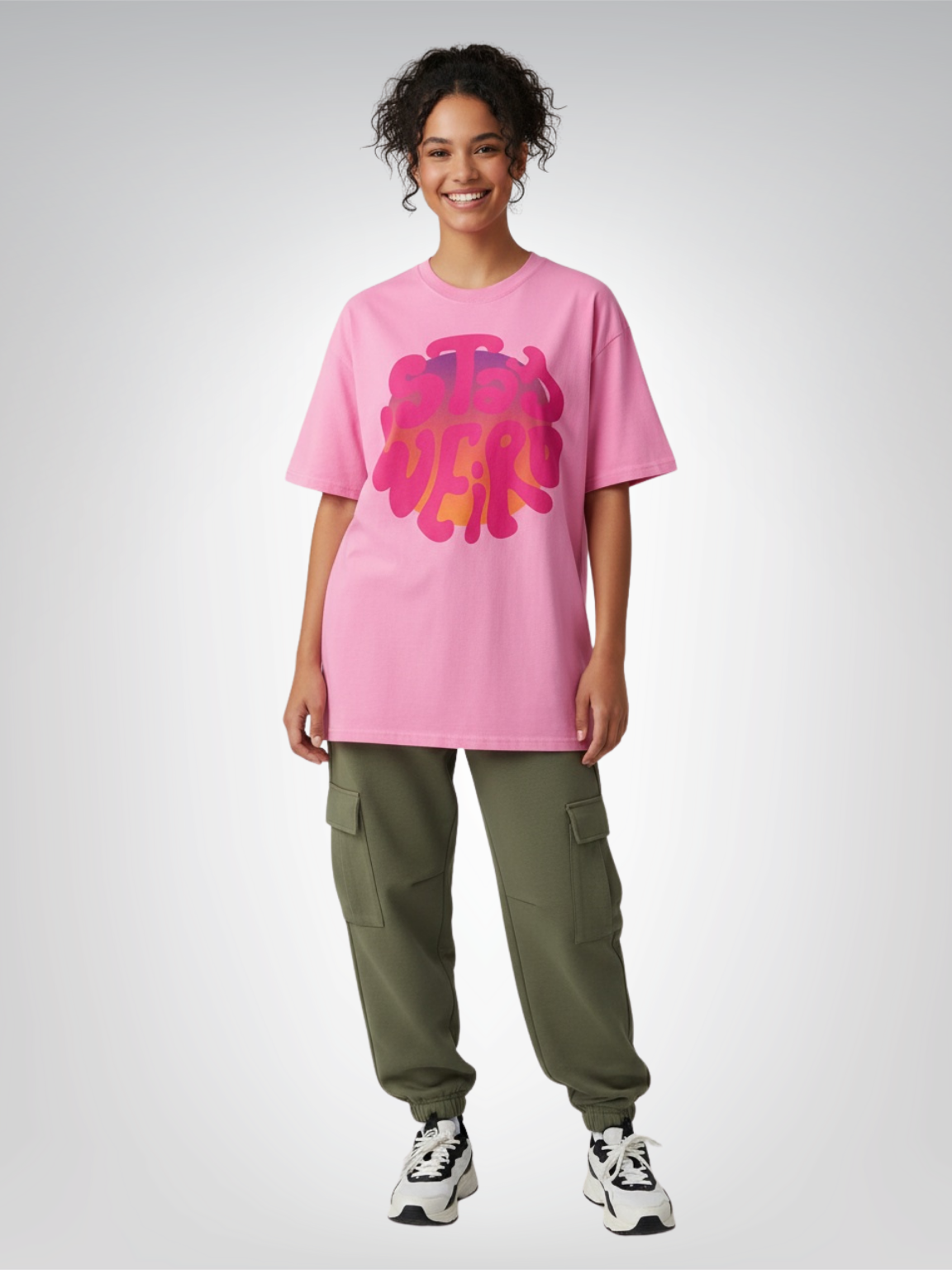 Stay WEIRD Heavyweight Unisex Tee