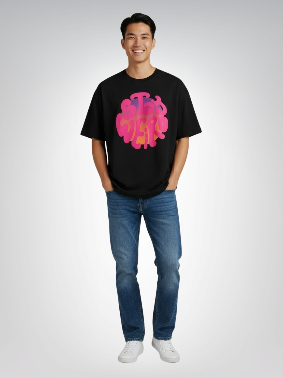 Stay WEIRD Heavyweight Unisex Tee