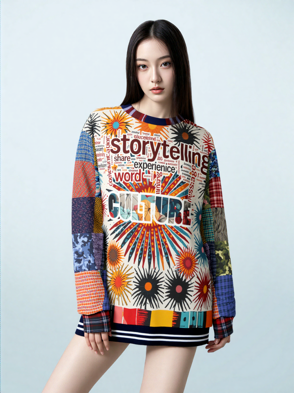 Storytelling is Culture Unisex Sweatshirt (Gold Label)