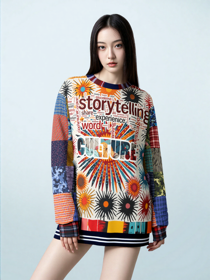 Storytelling is Culture Unisex Sweatshirt (Gold Label)