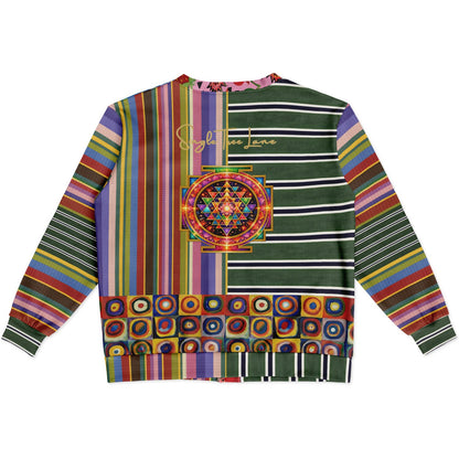 Striped in Silence Rugby Stripe Heavyweight Unisex Cardigan