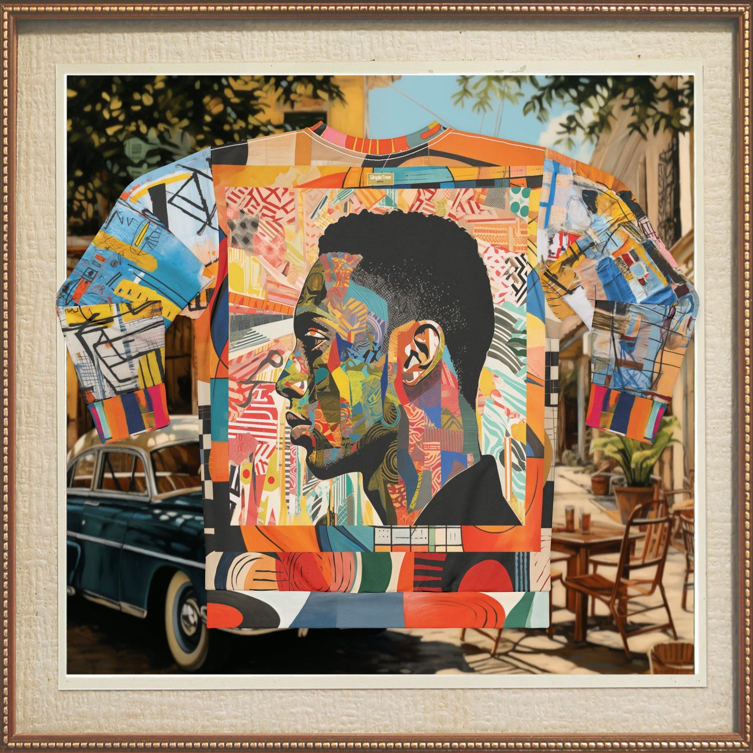 The Struggle is Real Graffiti Art Unisex Sweatshirt (Gold Label)