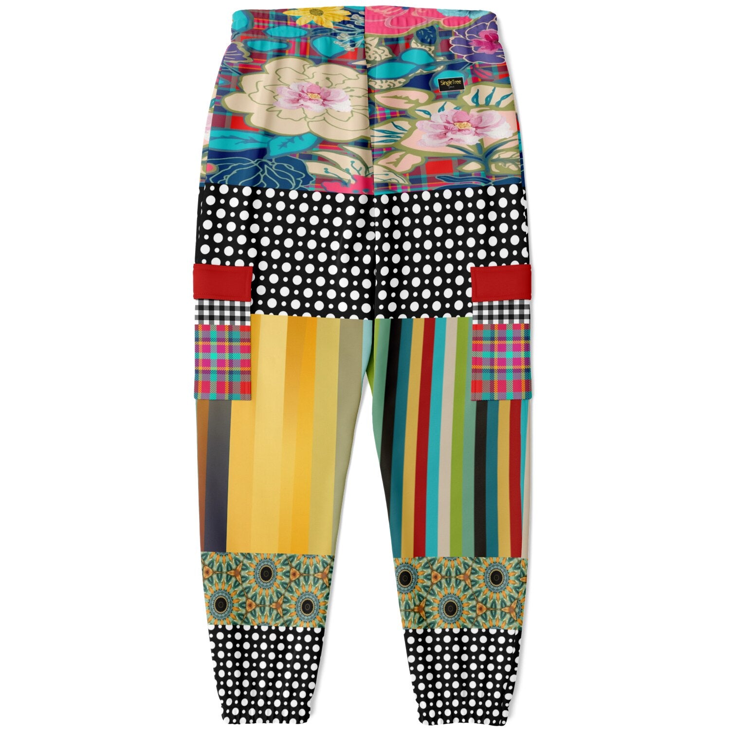 Sunflowers in My 1888 Van Gogh Eco-Poly Cargo Joggers