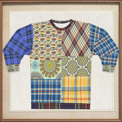 Sunny DeLite Tartan Plaid Unisex Sweatshirt (Gold Label)