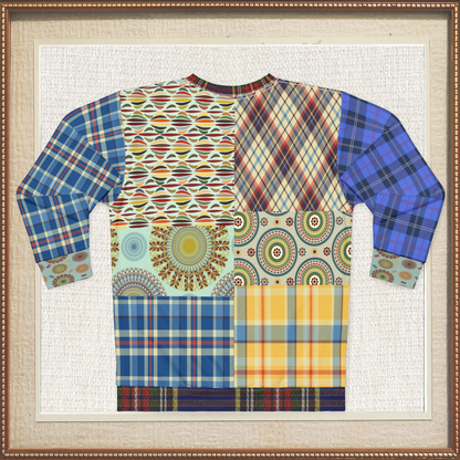 Sunny DeLite Tartan Plaid Unisex Sweatshirt (Gold Label)