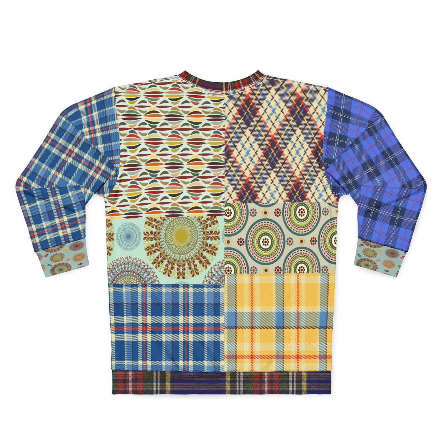 Sunny DeLite Tartan Plaid Unisex Sweatshirt (Gold Label)