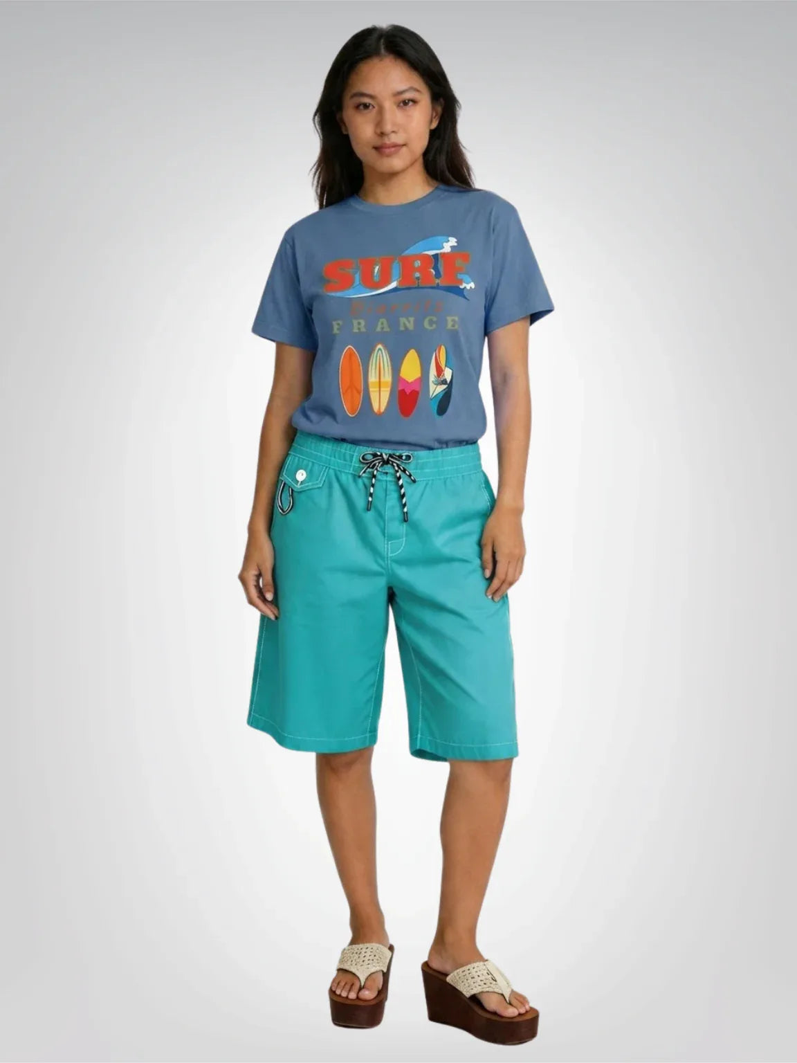 Surf Biarritz France Heavyweight Tee