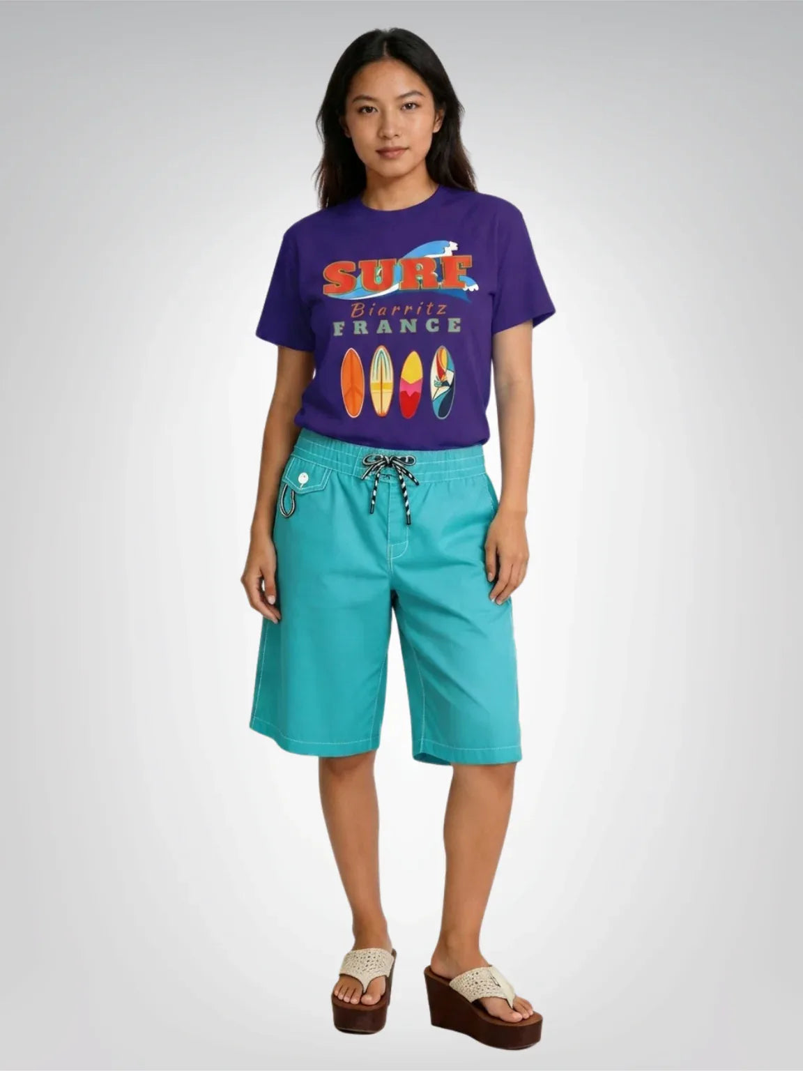 Surf Biarritz France Heavyweight Tee