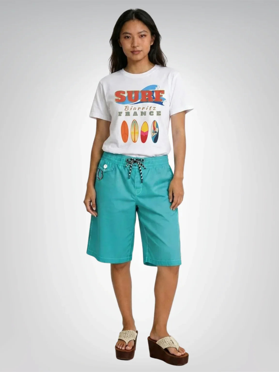 Surf Biarritz France Heavyweight Tee