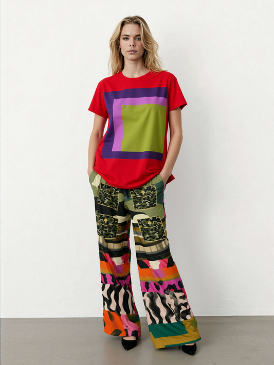 The Cubist - Cubed Contemporary Art Design Women's Tee