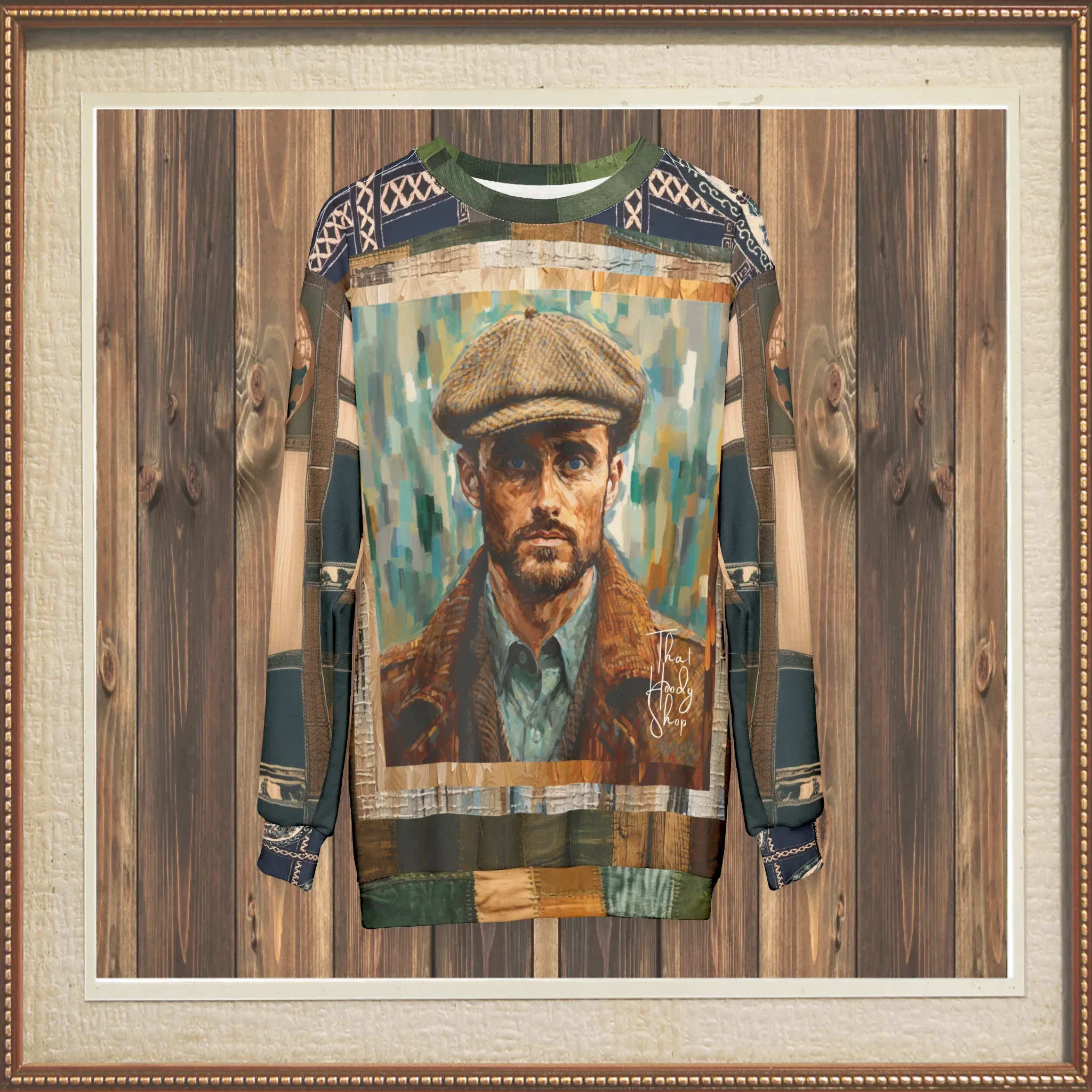The Irishman Patchwork Unisex Sweatshirt (Gold Label)