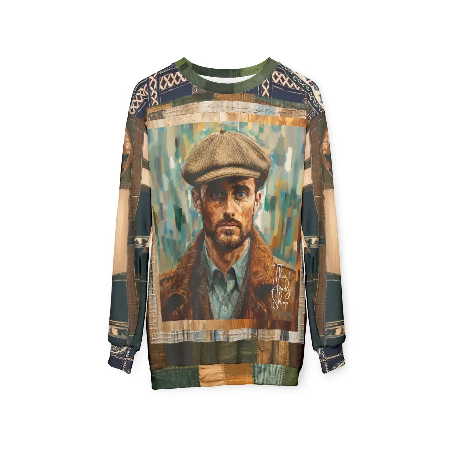 The Irishman Patchwork Unisex Sweatshirt (Gold Label)