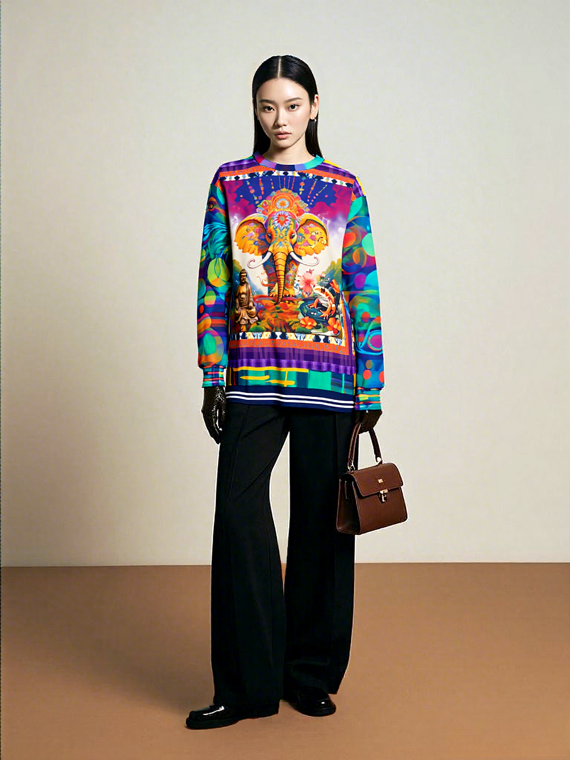 The Most Decorated Elephant Unisex Sweatshirt (Gold Label)