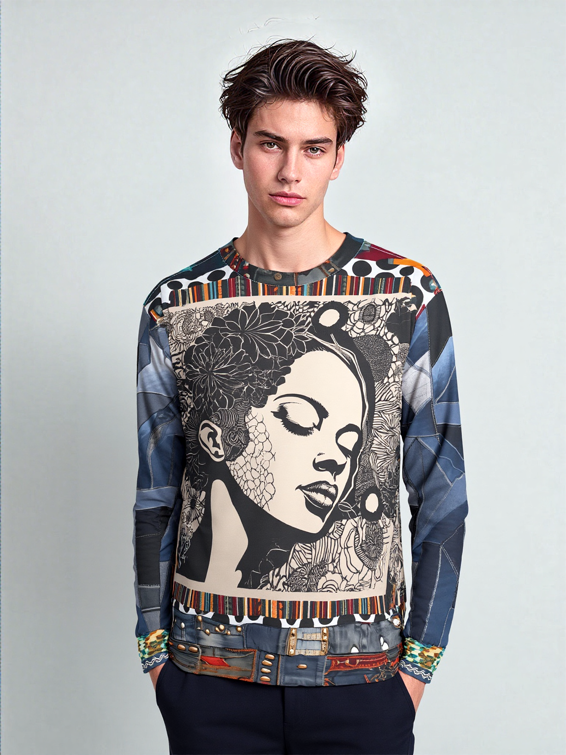 The Most Disrespected Person Unisex Sweatshirt (Gold Label)