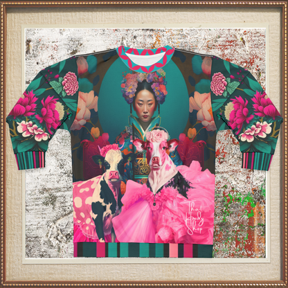 The Pouty Princesses Pop Art Unisex Sweatshirt (Gold Label)