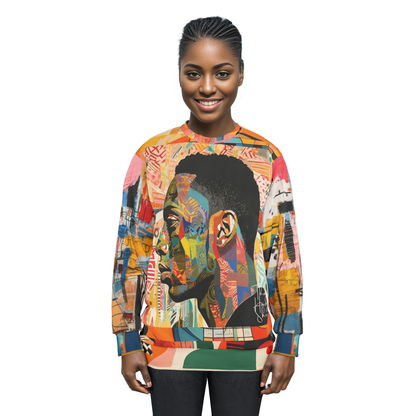 The Struggle is Real Graffiti Art Unisex Sweatshirt (Gold Label)