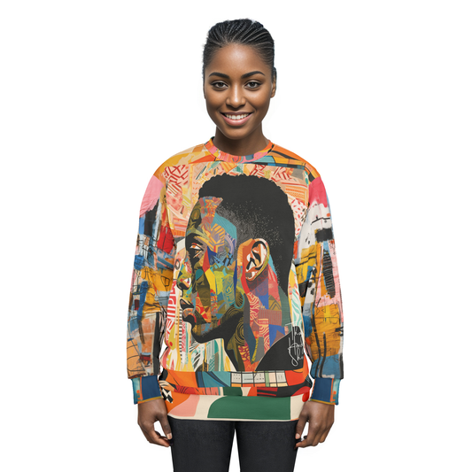 The Struggle is Real Graffiti Art Unisex Sweatshirt (Gold Label)