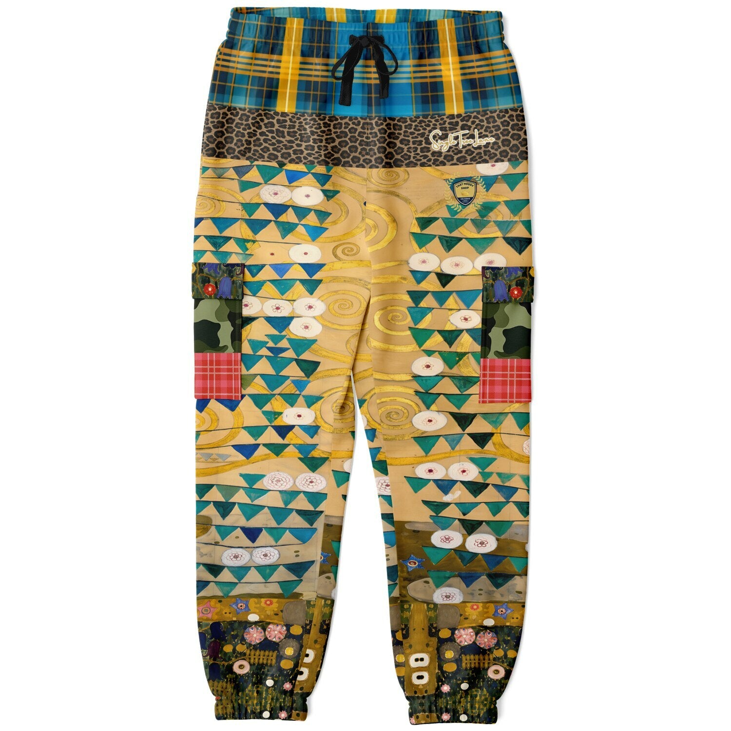 Time in Reflection at Trivaux Eco-Poly Cargo Joggers