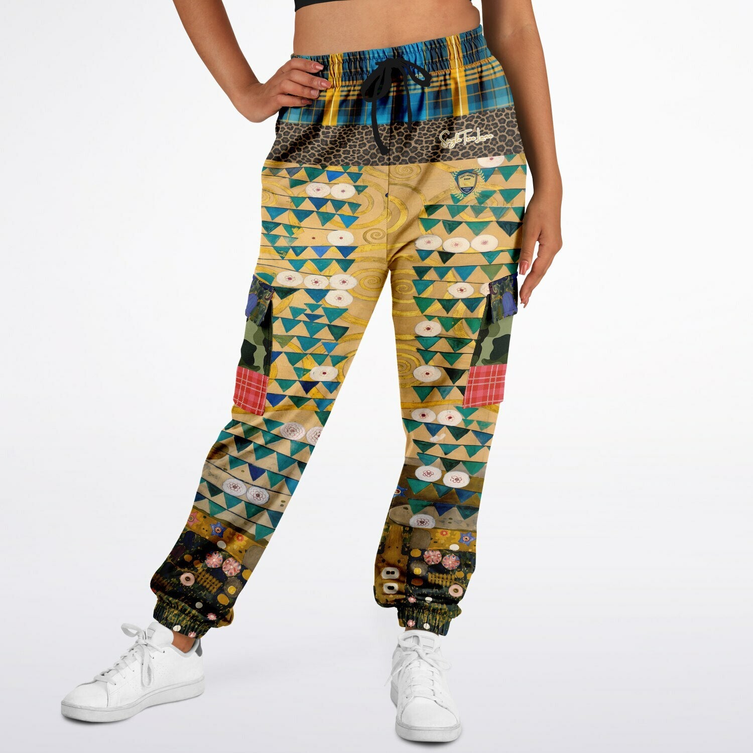 Time in Reflection at Trivaux Eco-Poly Cargo Joggers