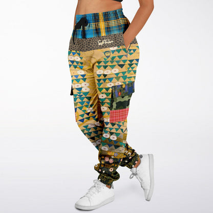 Time in Reflection at Trivaux Eco-Poly Cargo Joggers