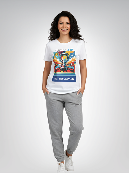 Time is Non-Refundable Short Sleeve Tee