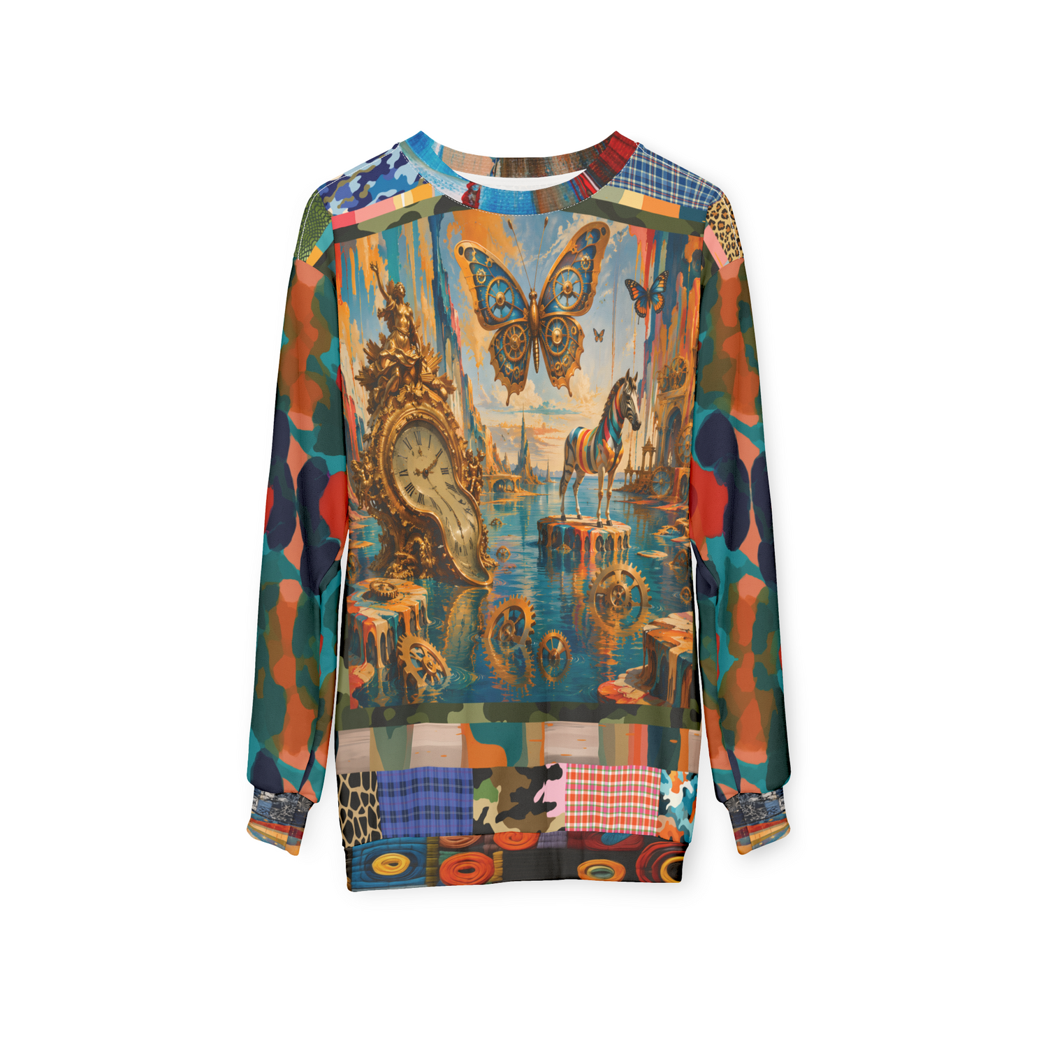 Time Traveler’s Dreamscape Unisex Sweatshirt (Gold Label)