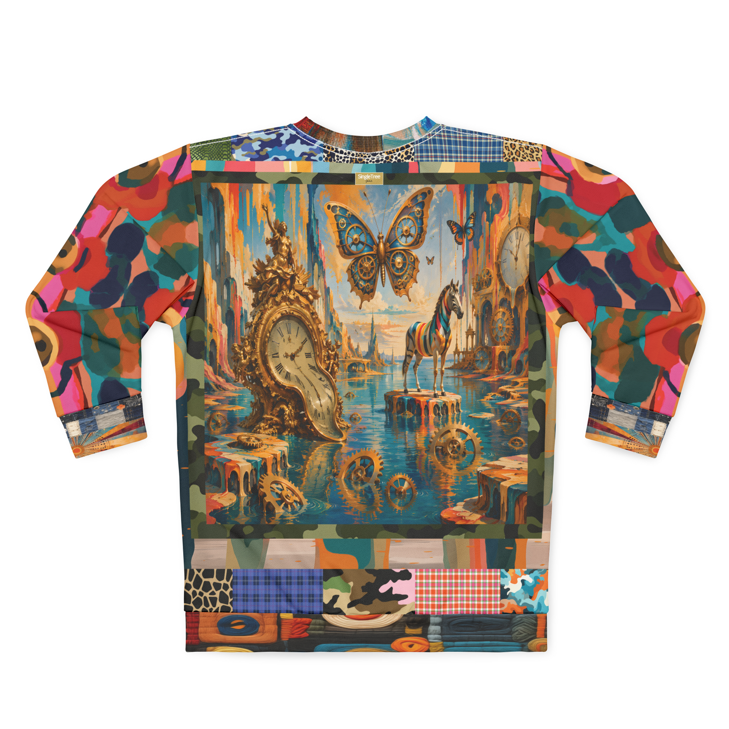 Time Traveler’s Dreamscape Unisex Sweatshirt (Gold Label)