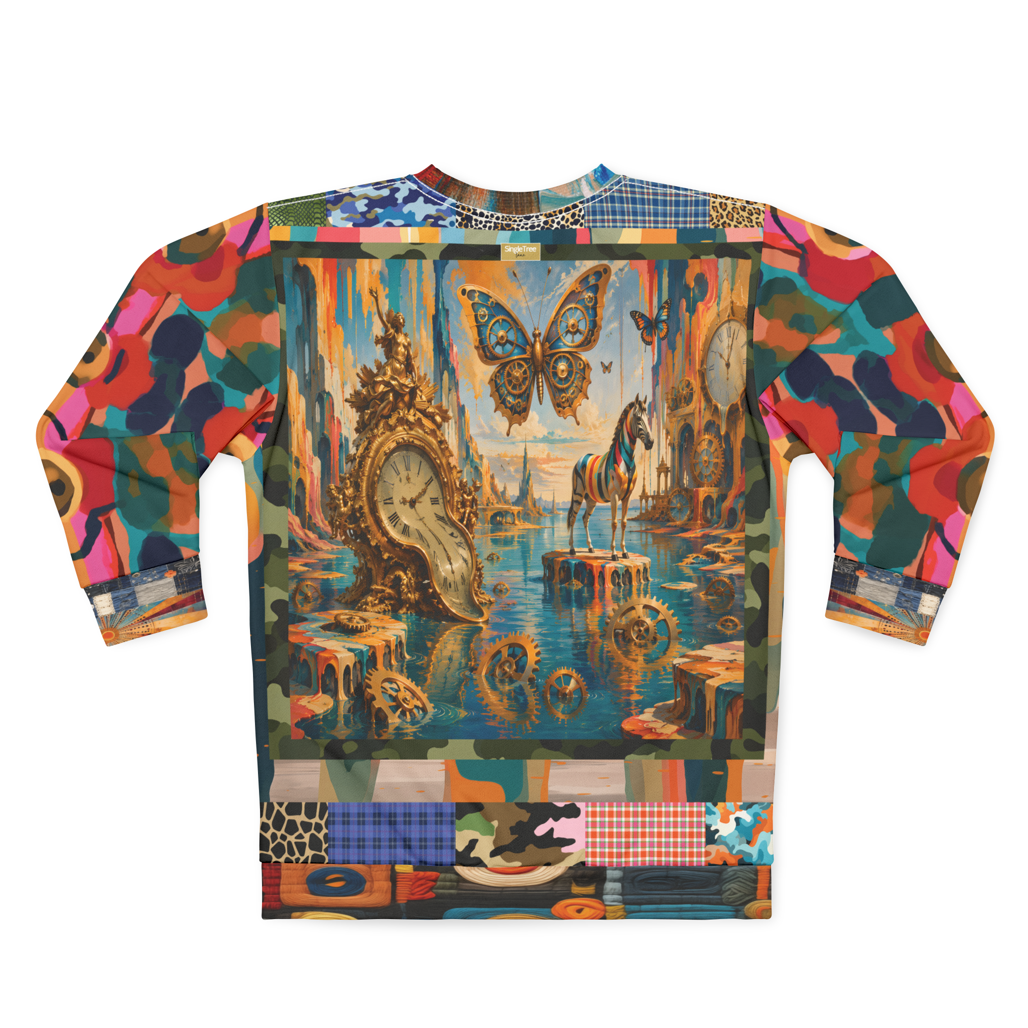 Time Traveler’s Dreamscape Unisex Sweatshirt (Gold Label)