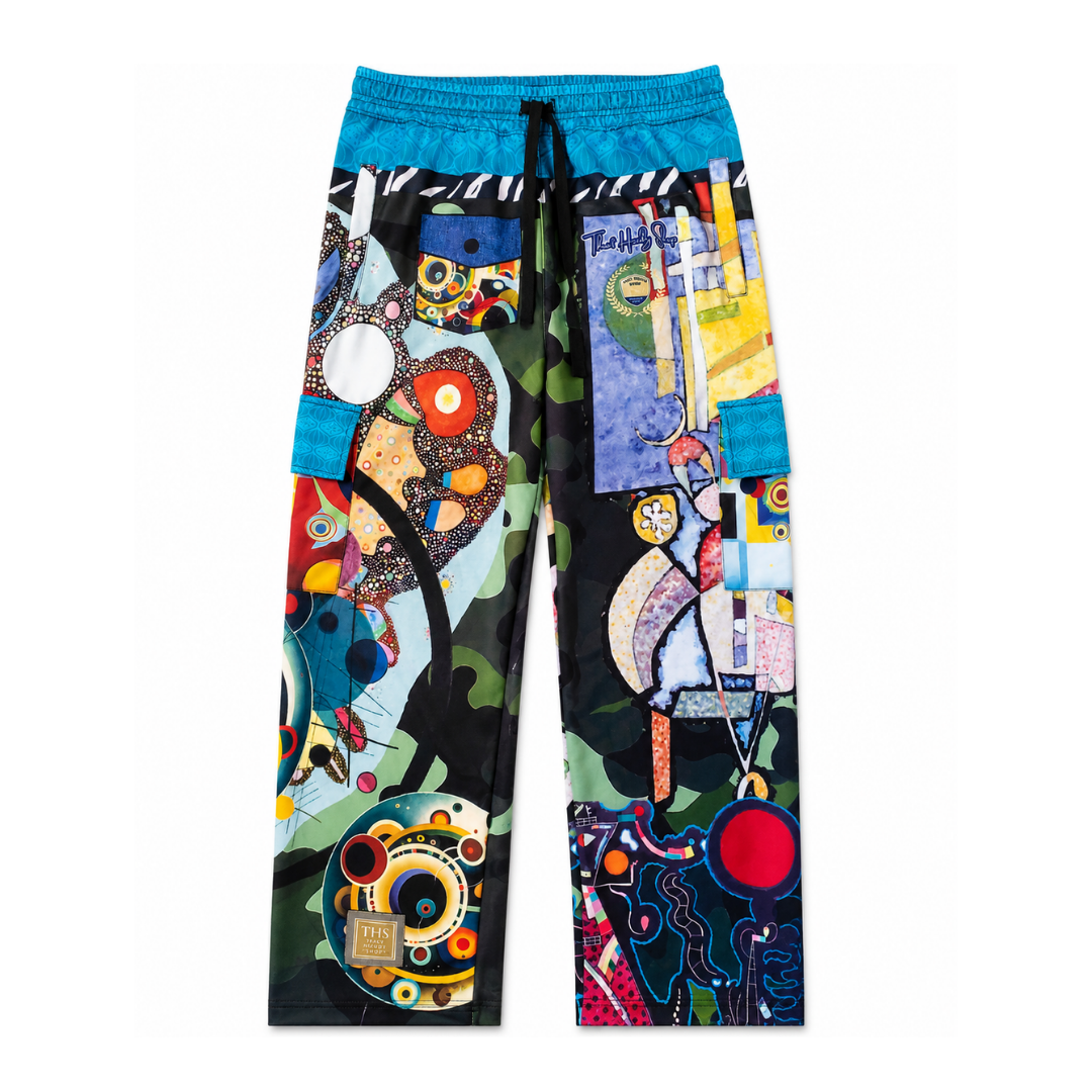 Tiptoe Through the Kandinskys Cargo Pants