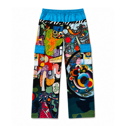 Tiptoe Through the Kandinskys Cargo Pants