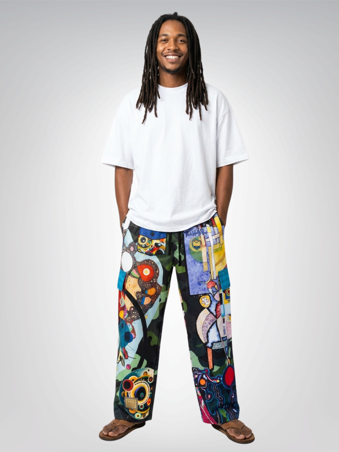 Tiptoe Through the Kandinskys Cargo Pants