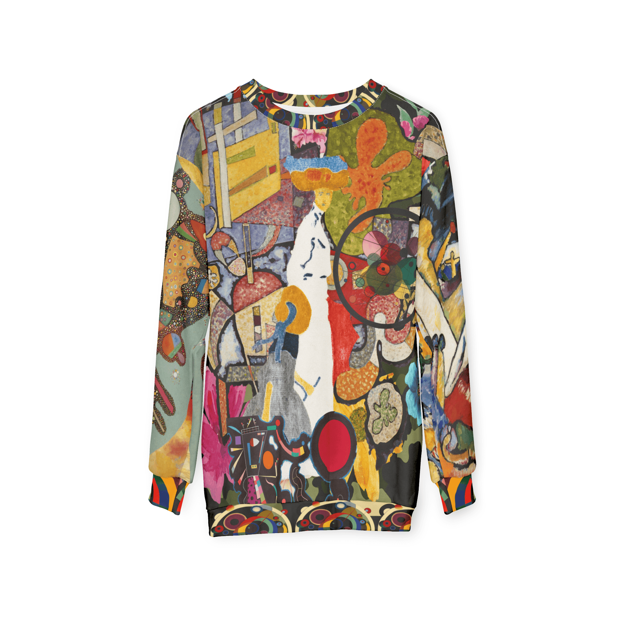 Tiptoe Through the Kandinskys Unisex Sweatshirt (Gold Label)