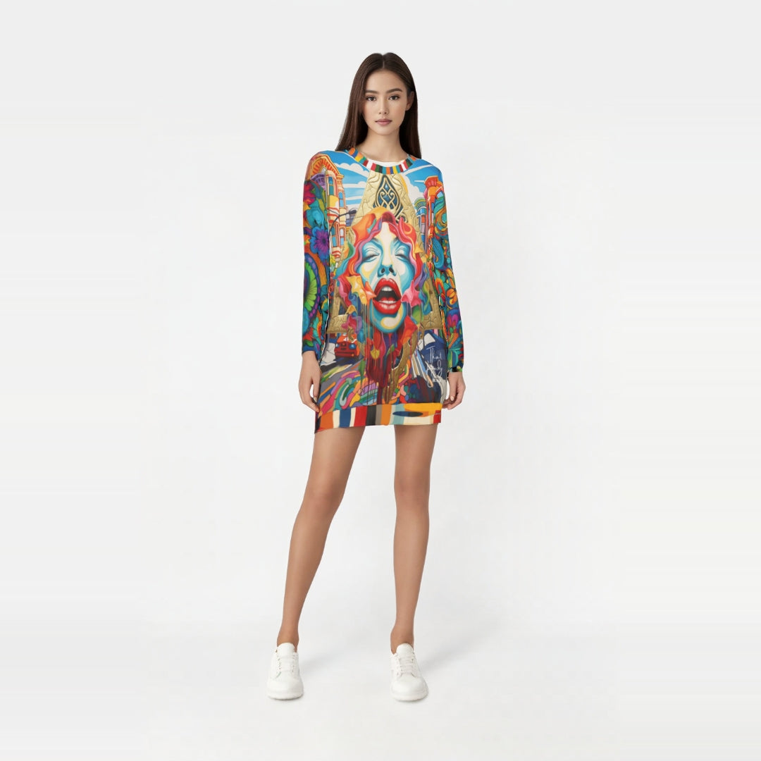 Trapped in Silence Pop Art Unisex Sweatshirt (Gold Label)