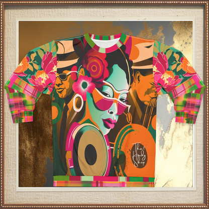 Trio in Orange - Original Edition Pop Art Unisex Sweatshirt (Gold Label)