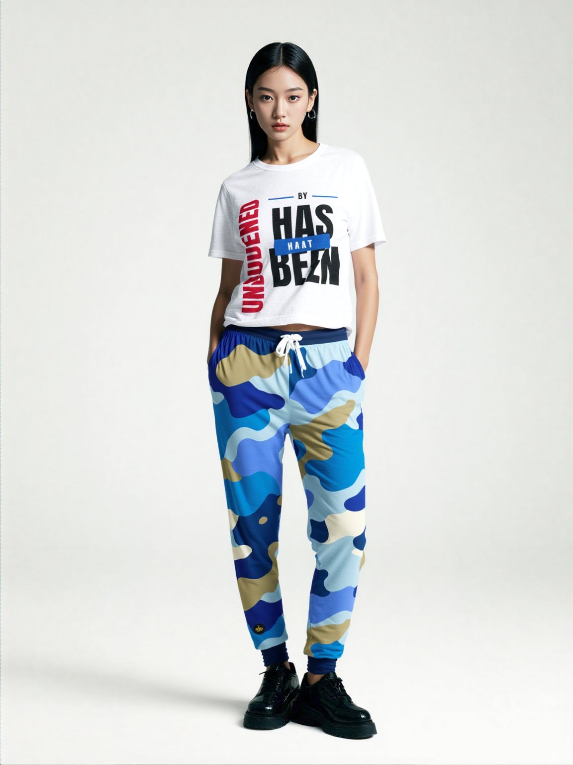 Marine One Camouflage Eco-Poly Unisex Joggers