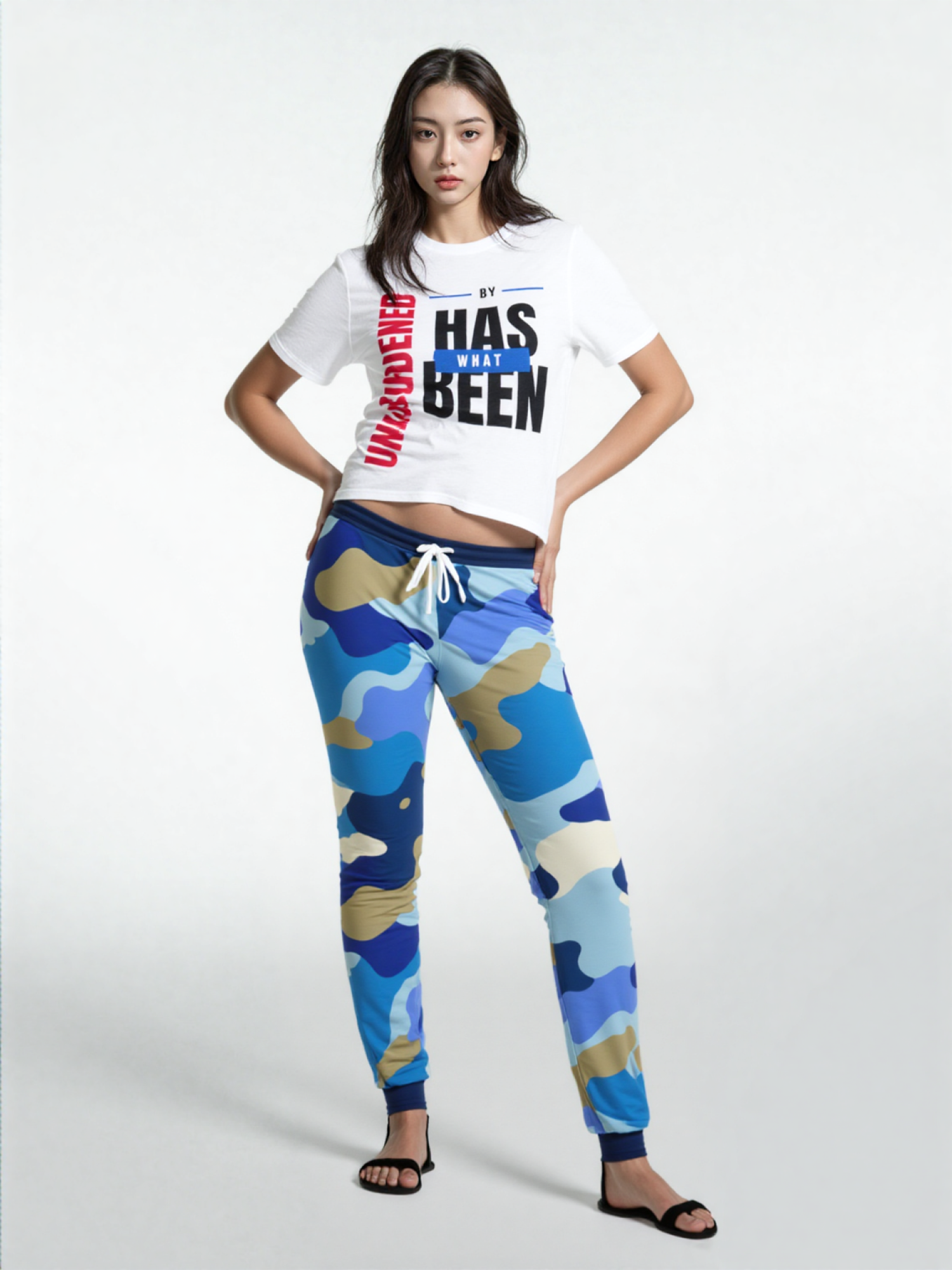 Marine One Camouflage Eco-Poly Unisex Joggers